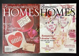 Romantic Homes Magazine 2013, 2015 January February Love Valentine’s Day Heart - Picture 1 of 3
