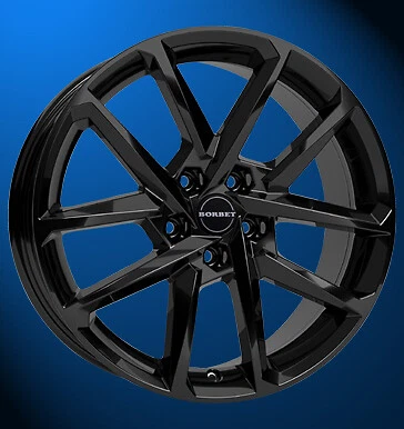 Borbet N 8 X 18 5 X 112 44 Schwarz Glossy