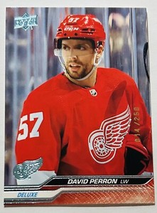 David Perron 2023-24 Upper Deck Series 1 Base Deluxe /250 #62
