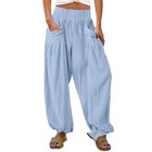 Plus Size Women Harem Pants Baggy Aladdin Leggings Boho Hippy Loose Trousers New