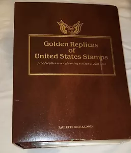 87 Golden Replicas of United States Stamps 22kt Gold FIRST DAY COVERS 1997-2006 - Picture 1 of 23