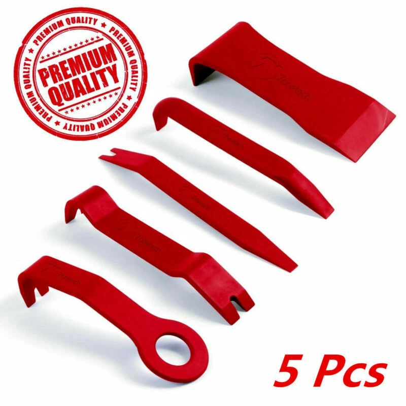 Tablero de instrumentos de puerta de automóvil de 5 piezas panel de audio moldura moldura instalación extracción palanca herramientas abiertas Foto 1 de 4