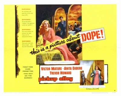 PICKUP ALLEY (1957) Andre Morell Anita Ekberg - DVD-Public Domain DVD NO CASE - Image 1 of 2