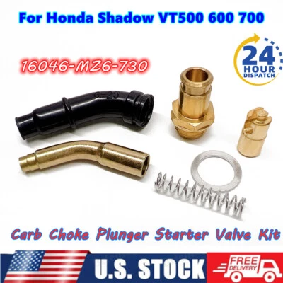 For Honda Shadow VT 500 700 750 600 Carburetor Carb Choke Plunger Starter Valve Foto 1 de 4