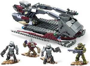 Mega Bloks Halo Ghost Faced Beast Carrier GNB21 Set 452 Pcs Building Block Toy - Picture 1 of 13