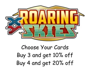 Roaring Skies - Choose your Card EX Holo Reverse Holo Rare Multi buy discount - Picture 1 of 107