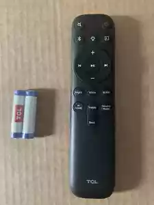 Barra de sonido genuina remota TCL RC804 clase 2.1 canales S4210 S210W con baterías - Imagen 1 de 1