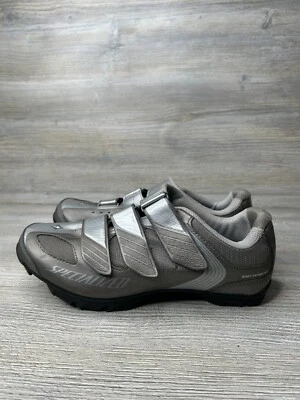 Zapatos de bicicleta de montaña Specialized RIATA PARA MUJER Talla 9 Ti Plateados Foto 1 de 4