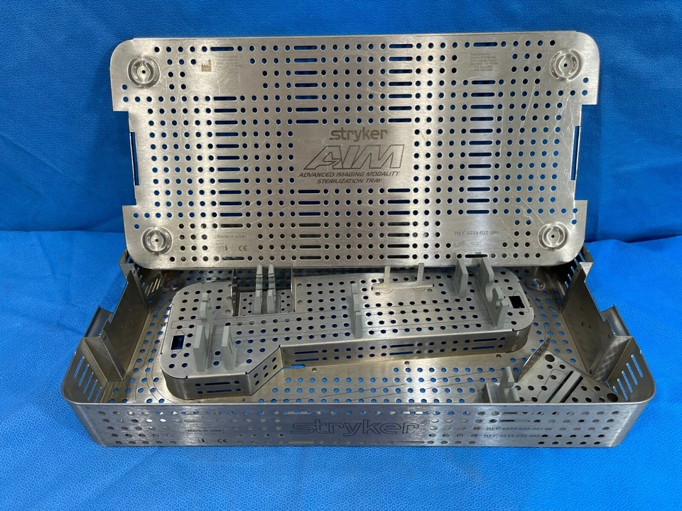 Stryker AIM Endoscopy Sterilization Tray 233-032-301 - Image 1 of 1