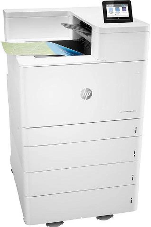 HP Color LaserJet Enterprise M856x Laser Printer T3U52A AIM-ReCertify w/supplies - Image 1 of 1
