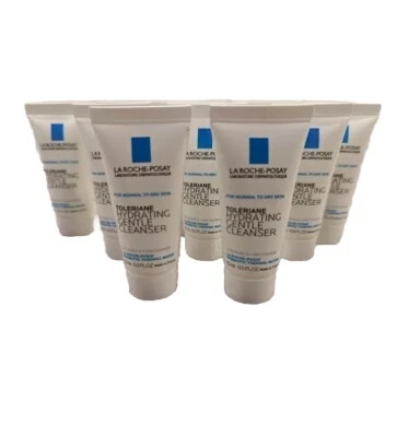 10x La Roche-Posay Toleriane Hydrating Gentle Cleanser 0.5 Oz Travel Sz Exp 5/26 - Image 1 of 4