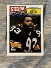 Keith Willis Signed Pittsburg Steelers Card
