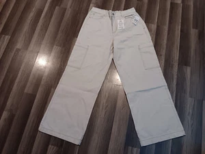 Kensie jeans The Kaya wide leg beige Pants Women's Size 12/31 (32X30) NWT - Picture 1 of 14