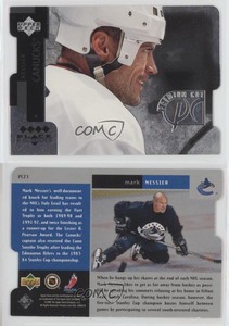 1997 Upper Deck Black Diamond Premium Cut Quad Horizontal Mark Messier #PC23 HOF