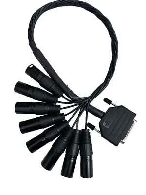 Mogami W2932 8 Channel Balanced Snake Cable, DB25 Male to XLR Male - Image 1 of 3