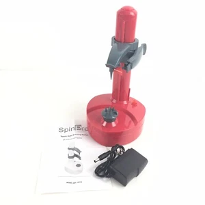 Spin Pro Fruit & Vegetable Peeler 1 Touch Rapid Electric Action 3 Blades - Picture 1 of 6