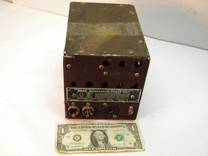 Vintage Aircraft Modulator-Power Unit, V12 MP-2, 12v vibrator type - Picture 1 of 4