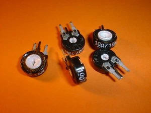 5x Piher Trimmer 100 Ohm stehend PT10LH Trimmpoti - Picture 1 of 1