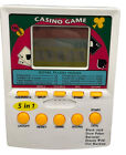 Vintage Handheld Casino Game 5 In 1 Multi Game Travel Device Tested