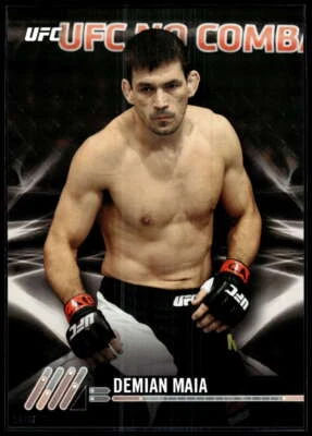 Demian Maia 2017 Topps Knockout 5x7 #90 10/49 - Image 1 of 2