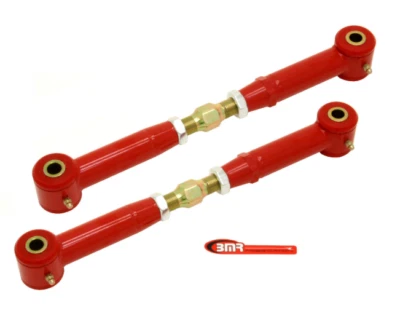 Biqueira de suspensão BMR traseira vermelha ajustável compatível com 10-15 Chevrolet Camaro TR003R - Imagem 1 de 4