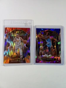 2020-21 Select Basketball Karen Jackson Brandon Clarke Parallel Set Of 2 - Picture 1 of 2
