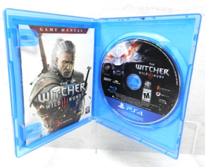 PlayStation 4 PS4 The Witcher Wild Hunt w/ Manual Tested Excellent Free Shipping - Picture 1 of 4