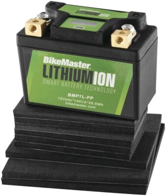 BikeMaster Lithium-Ion 2.0 Battery For Yamaha XF50 C3 2007-2013 Black - Image 1 of 4