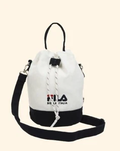 Unisex FILA Drawstring Bag with Satchel Handle/ Shoulder Strap - Picture 1 of 6