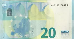 Billete de 20 euros de curso legal 2015 en circulación - Imagen 1 de 2