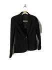 Theory Black Blazer with Button in the Front Size 6