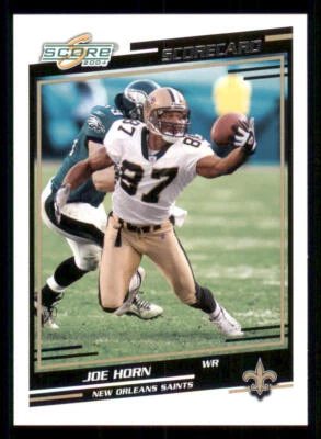 2004 Score Scorecard #197 Joe Horn /625 - Image 1 of 2