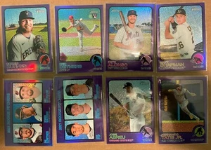 2022 Topps Heritage Hot Box Purple Refractors - You Pick! Tatis, Ohtani, Harper - Picture 1 of 36