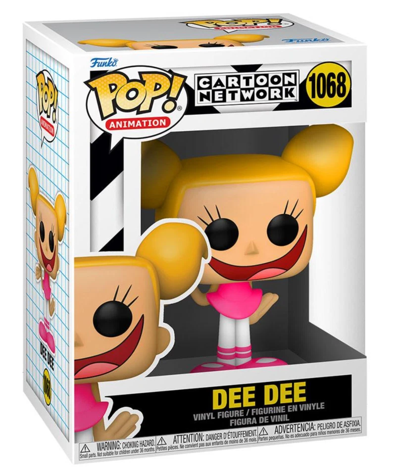 El Laboratorio de Dexter POP! Animation Vinyl Figura Dee Dee 9 cm - Imagen 1 de 1