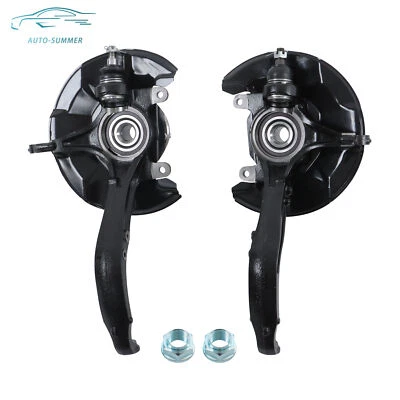 2× Front Wheel Bearing Hub Knuckle Assembly For 2008-2012 Honda Accord 2.4L 3.5L - Image 1 of 4