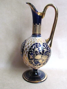 VETRO VENEZIANO / MURANO EWER PESANTE DORATO E SMALTO (11328) - Foto 1 di 6