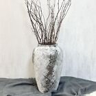 Runwosen Rustic Ceramic Vase for Decor Large Floor Vase for Living Room Farmh...