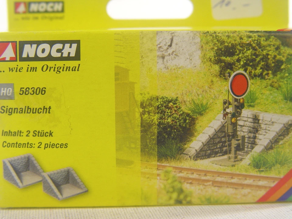 Signalbuchten  Bruchstein  - 2 Stck. - Hartschaum Noch HO 1:87 - 58306 #E - Bild 1 von 1