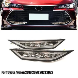 For Toyota Avalon 2019-2022 LED DRL Daytime Running Light Front Grille Lamp - Picture 1 of 8