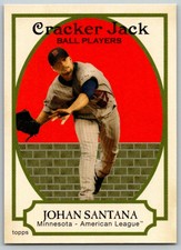 2005 Topps Cracker Jack Johan Santana Minnesota Twins #85A