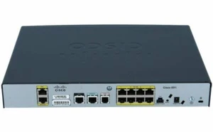 Cisco CISCO891-K9 891 Gigabit Ethernet Security Router +PSU CCNA CCNP.0 - Zdjęcie 1 z 1