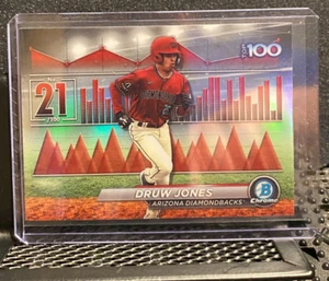 Druw Jones 2024 Bowman Chrome Scouts Top 100 - Diamondbacks - Bild 1 von 2