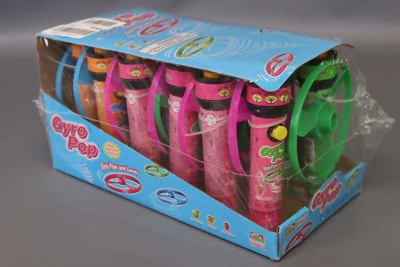 Kidsmania Gyro Flyers with Candy Pop Peach/Green Apple/Strawberry 12 Count