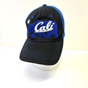 Cali Baseball Cap verstellbar Truckermütze blau & schwarz Cali Bär bestickt - Bild 1 von 7