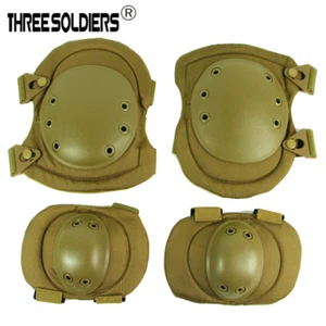 Tactical Knee Protector Knee Elbow Protector Outdoor Knee Pads & Elbow Pads Set - Picture 1 of 11