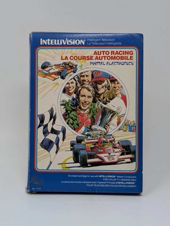Auto Racing French Canadian Variant (Intellivision, 1980) - CIB Complete - Image 1 of 4