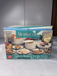 MicroSteamer Kitchenmate Mikrowelle Dampfgarer Küchenwerkzeug Kochen - Bild 1 von 7