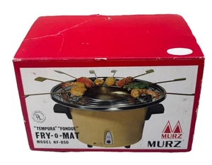 VTG MURZ Oster Electric Tempura Fondue Set  FRY-O-MAT Matushita Japan NF-850 - Picture 1 of 10