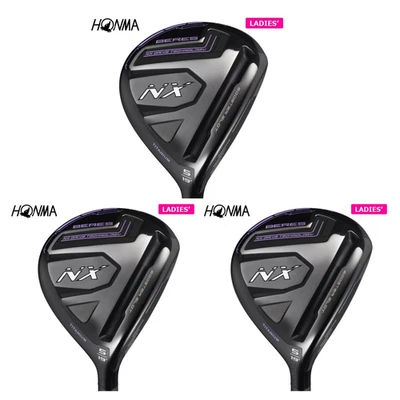 Mujer HONMA BERES NX Fairwaywood 3W 5W 7W RH VIZARD para NX37 grafito Flex L Foto 1 de 4