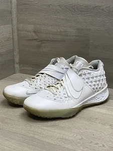 Size 10 - Nike Force Zoom Trout 6 Turf White - Picture 1 of 19